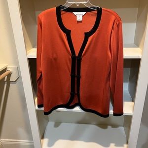 Beautiful Fall light weight Cardigan. Misook a medium